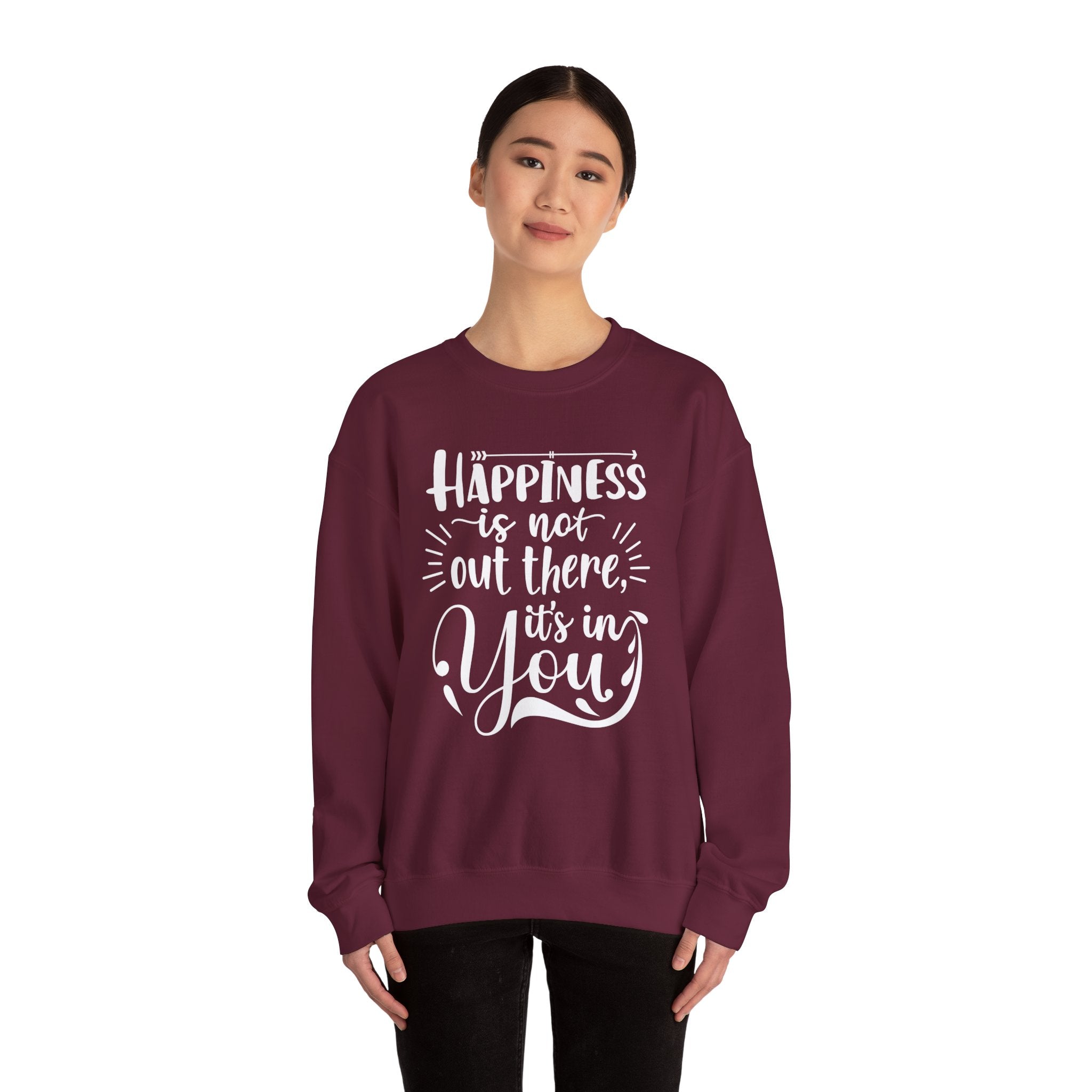 Happiness Is In You Crewneck Sweatshirt