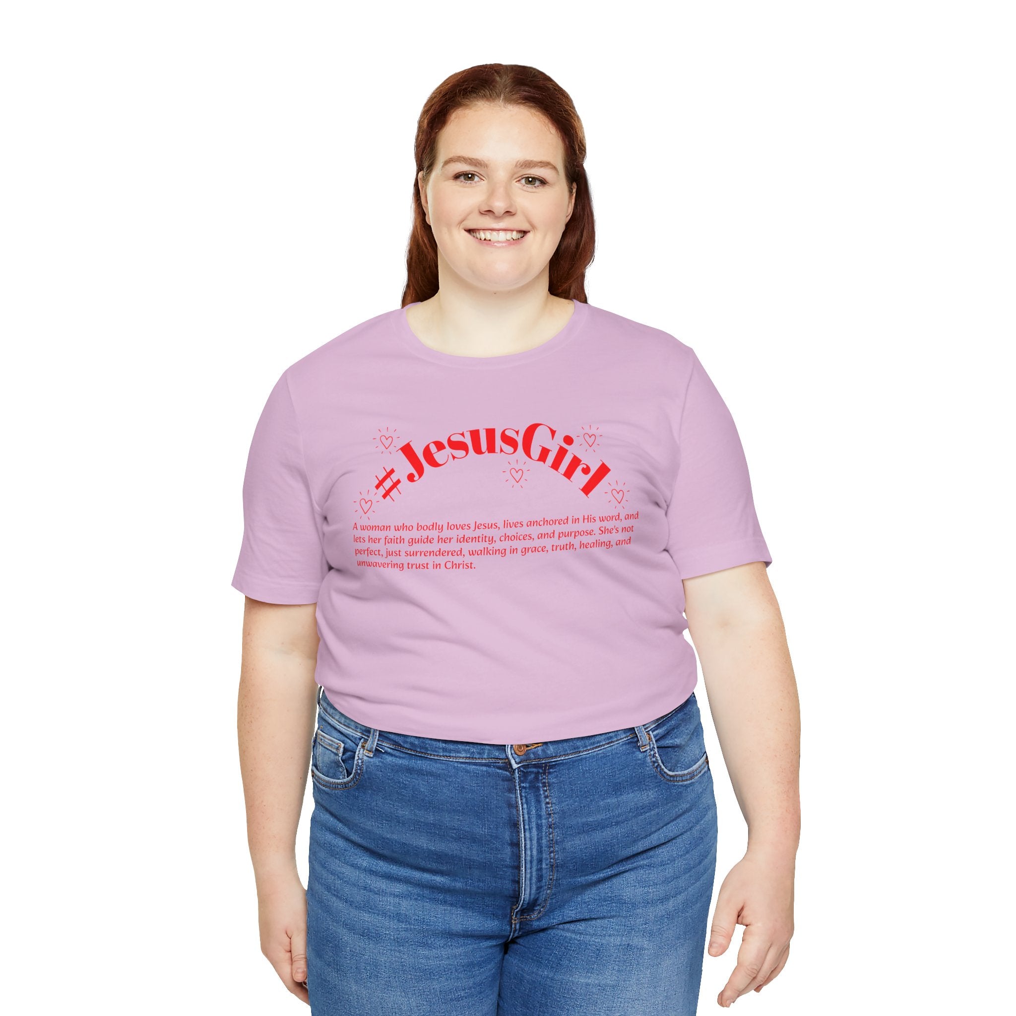 Jesus Girl Definition T-Shirt — #JesusGirl Faith Tee