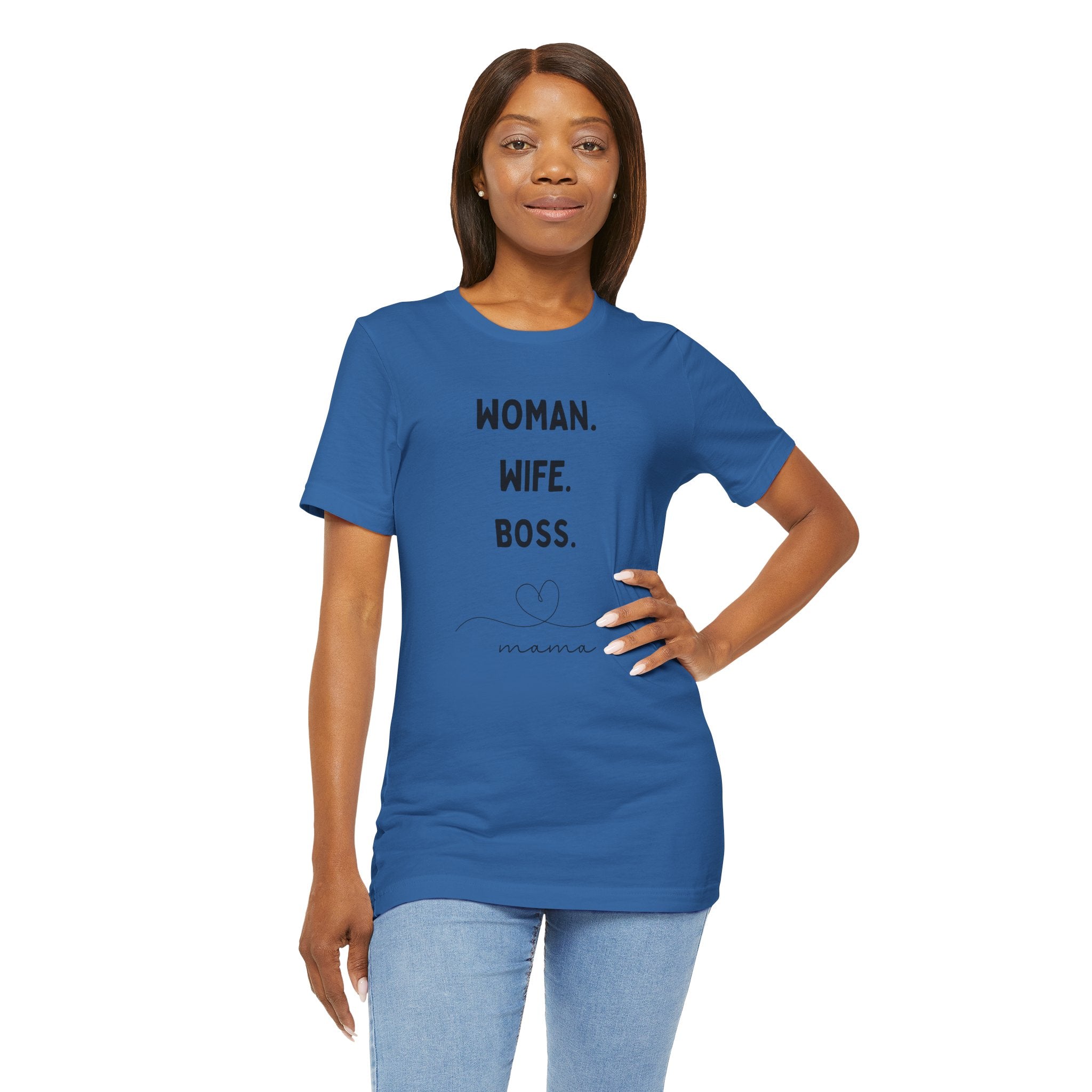 God-Fearing  Woman. Wife. Boss. Mama. Empowered Tee
