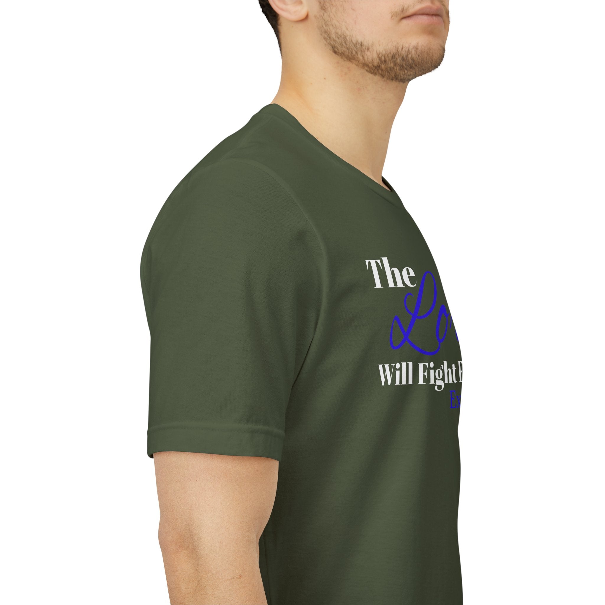 The Lord Will Fight For Me- Exodus 14:14 Unisex Tee