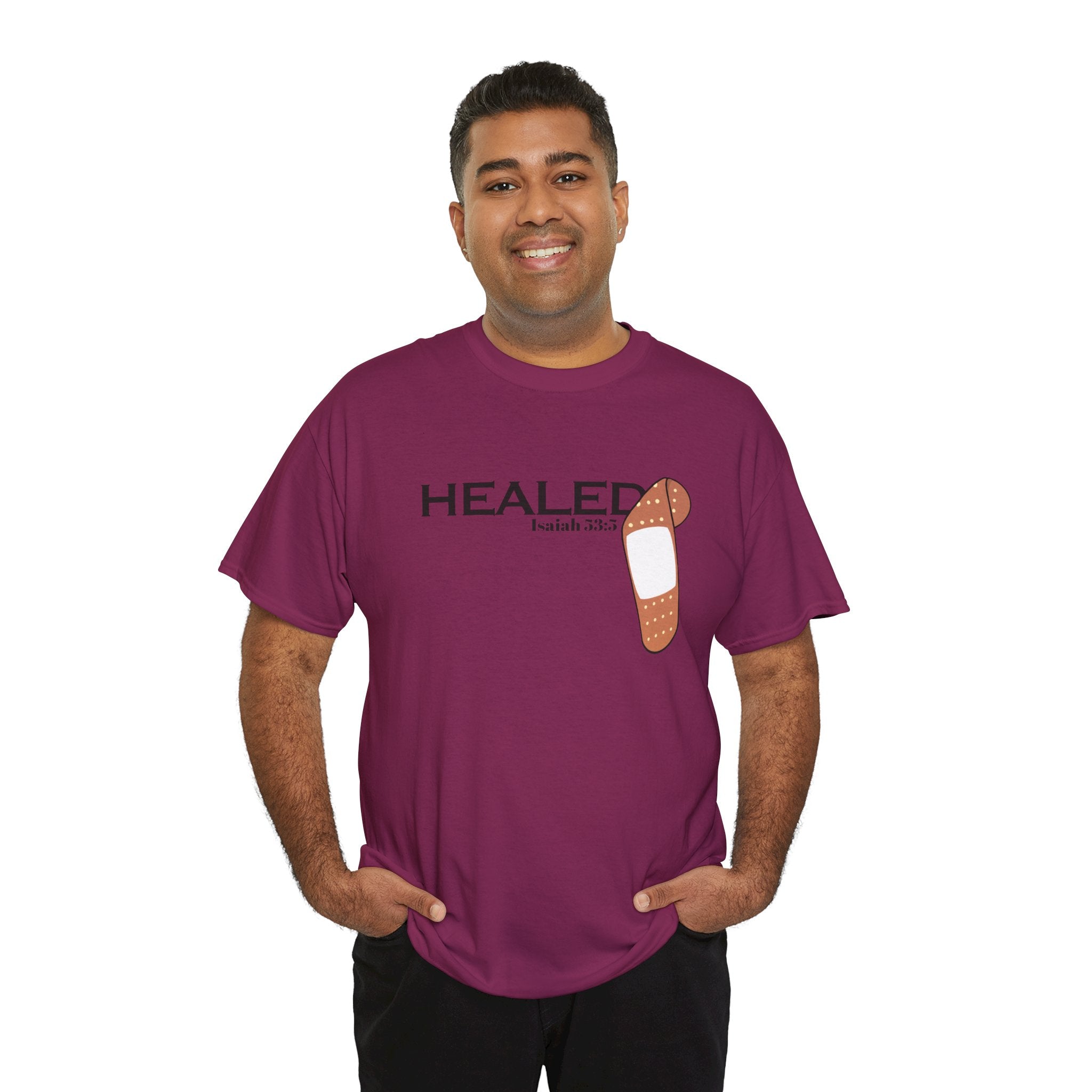 Healing Is Done Isaiah 53:5 T-shirt