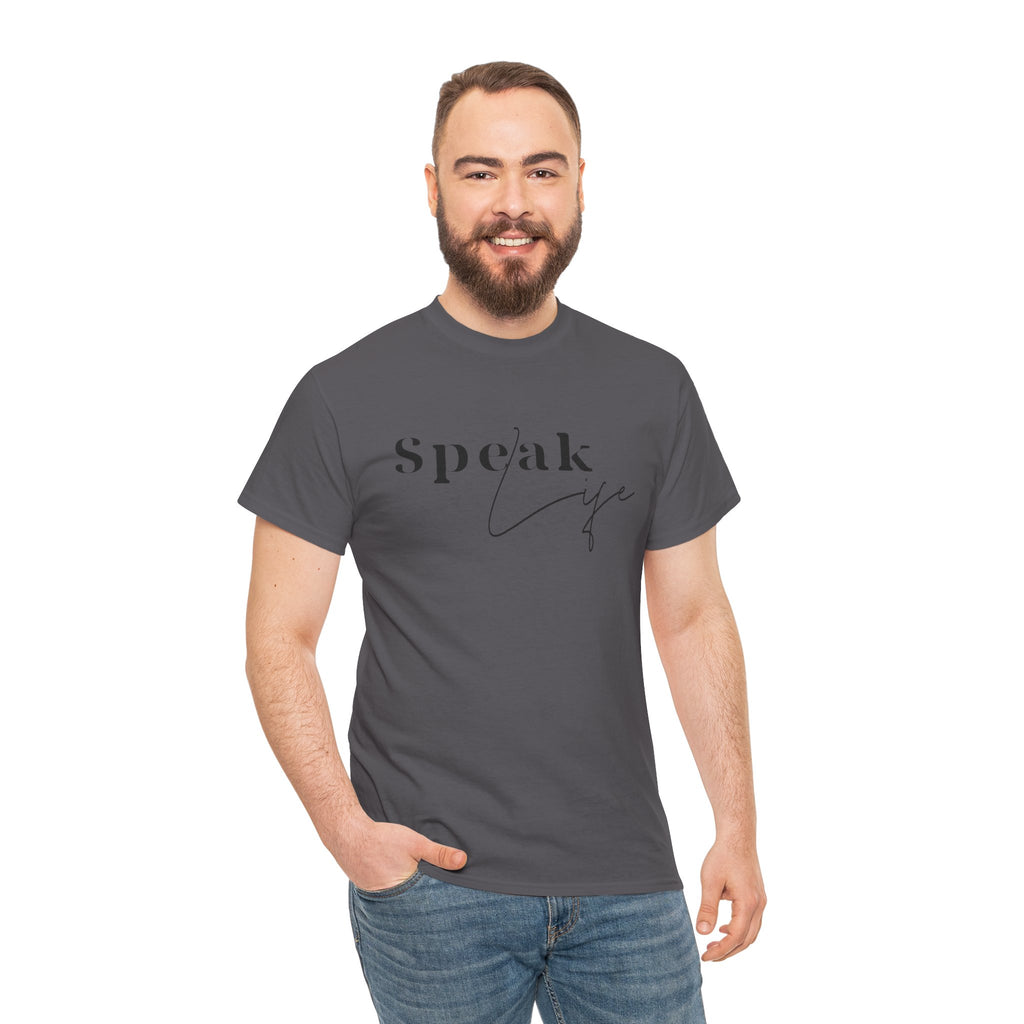 Speak Life Over Yourself Unisex Tee