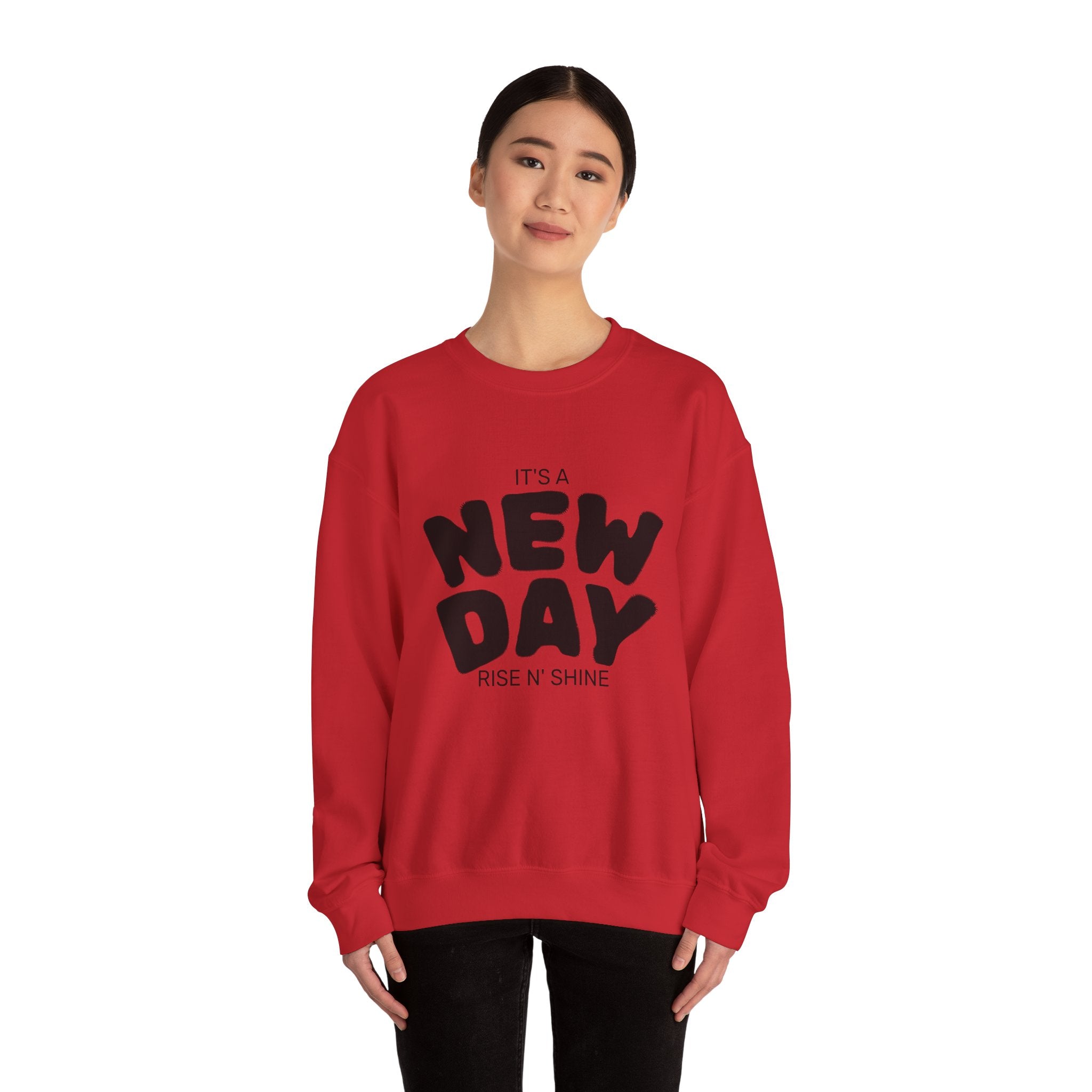 It’s A New Day- Renewed And Restored Crewneck Sweatshirt