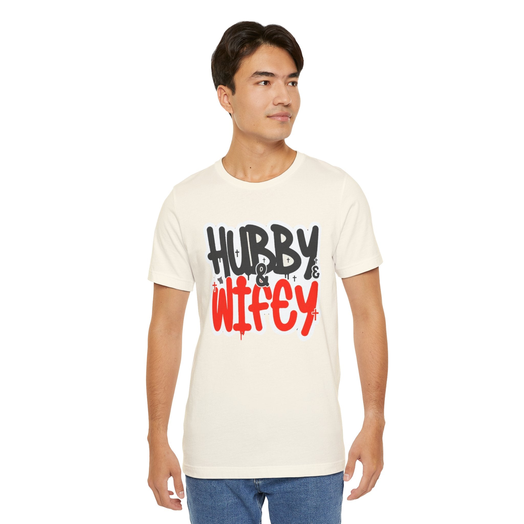 Hubby & Wifey Cute Couple’s Tee