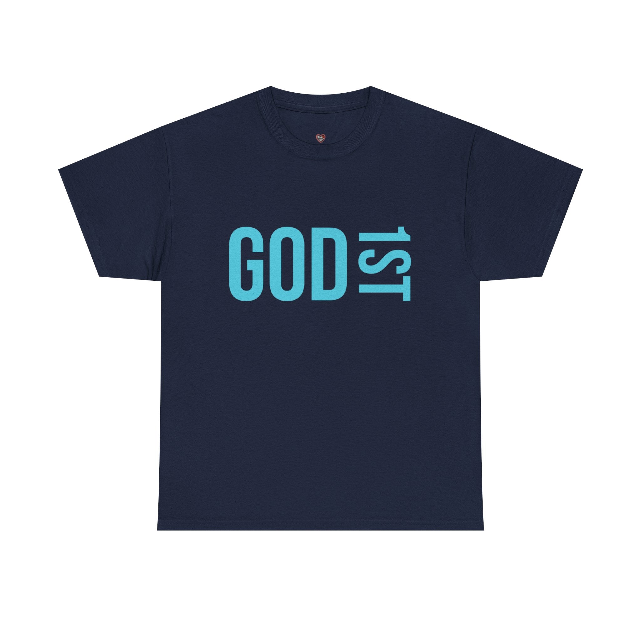 God 1st- Then Me Unisex Heavy Cotton Tee