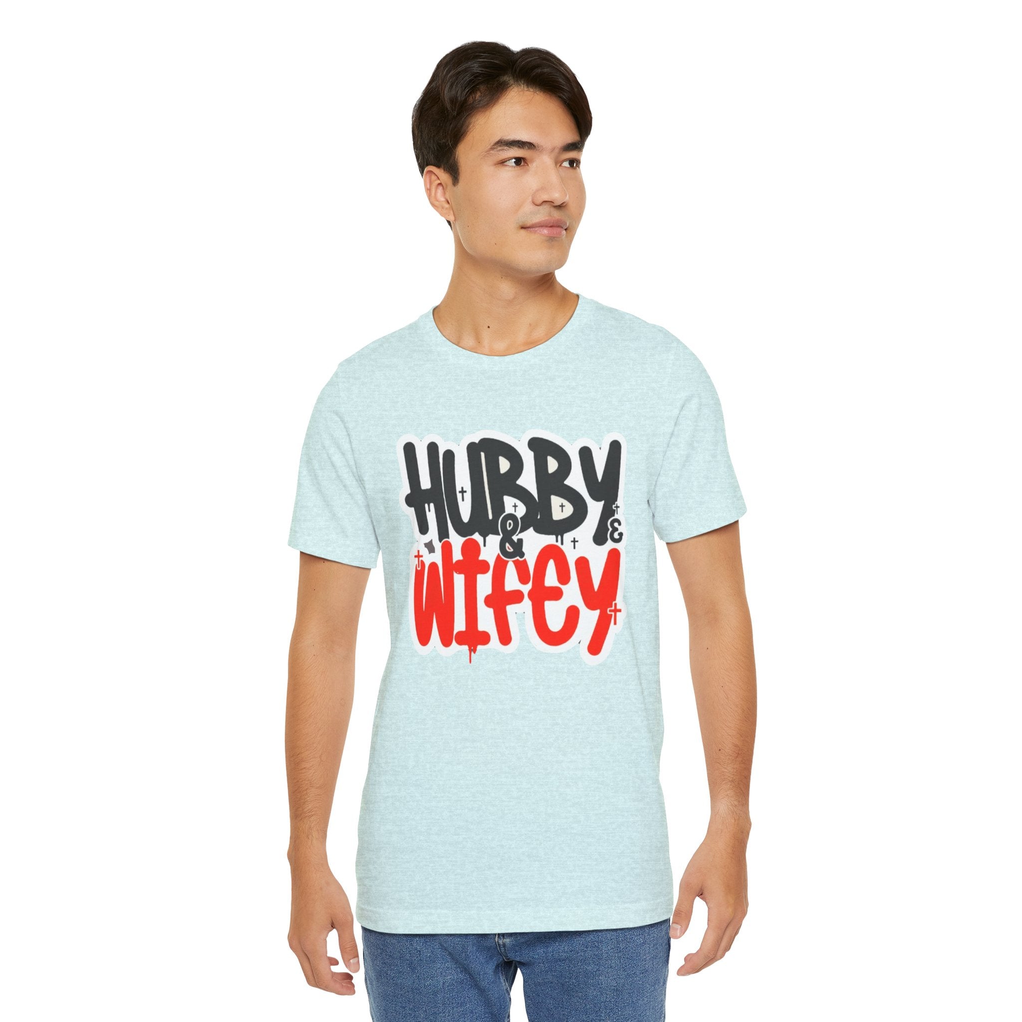 Hubby & Wifey Cute Couple’s Tee