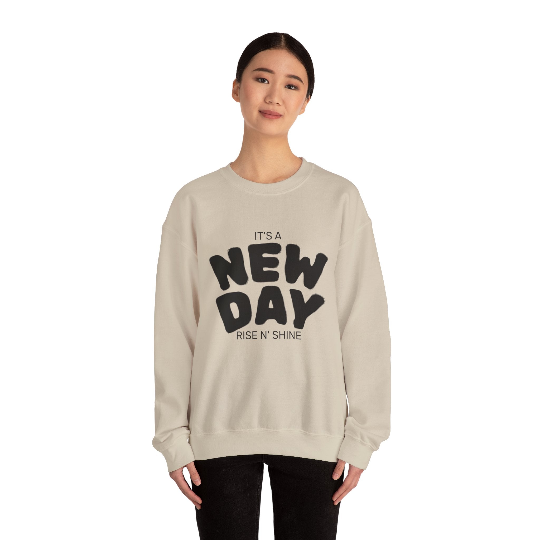 It’s A New Day- Renewed And Restored Crewneck Sweatshirt
