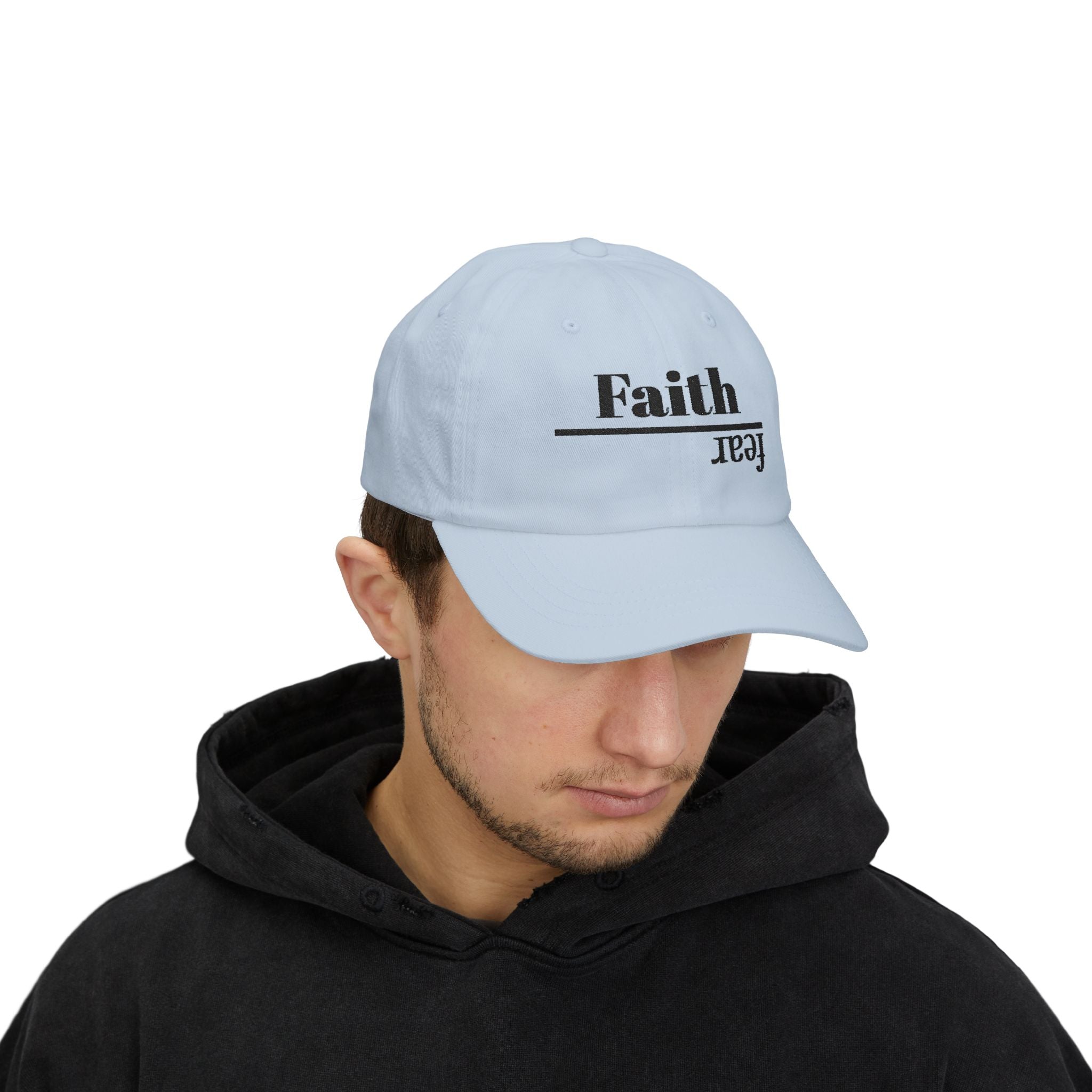 Faith Is Bigger Than Fear Dad Cap