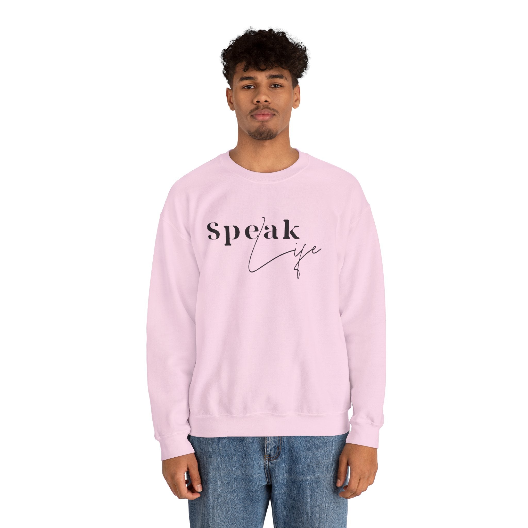 Speak Life Over Yourself Unisex Sweatshirt