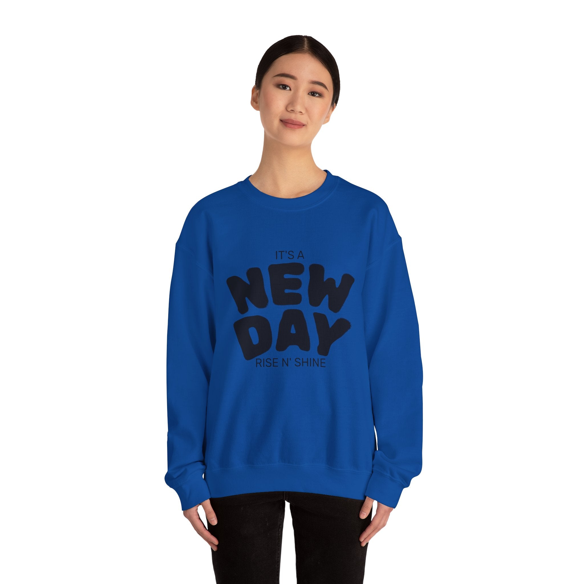 It’s A New Day- Renewed And Restored Crewneck Sweatshirt