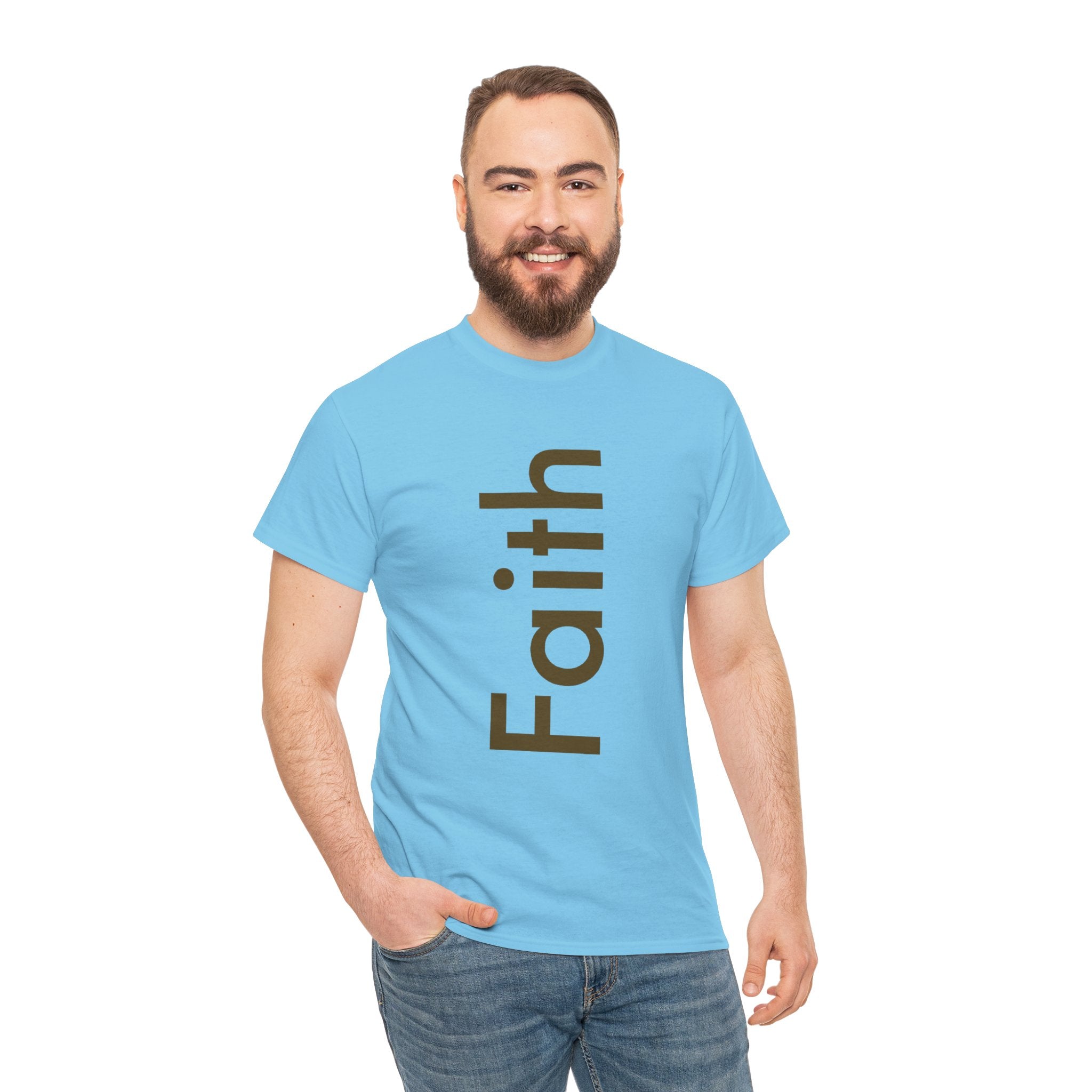 Faith Unisex Heavy Cotton Tee