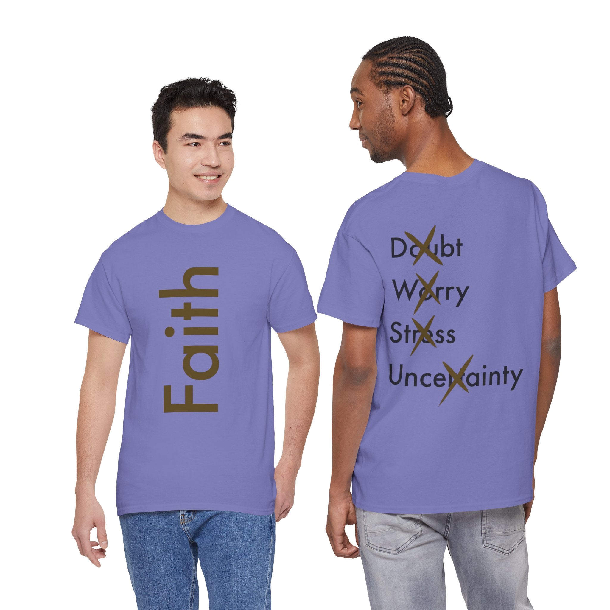 Faith Unisex Heavy Cotton Tee