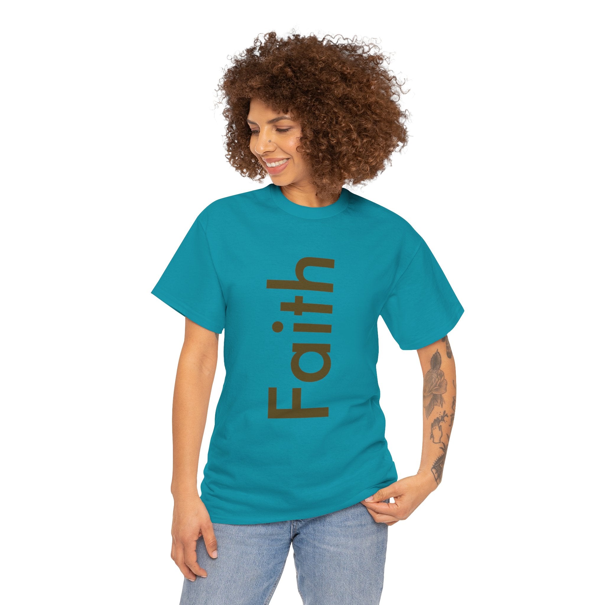 Faith Unisex Heavy Cotton Tee