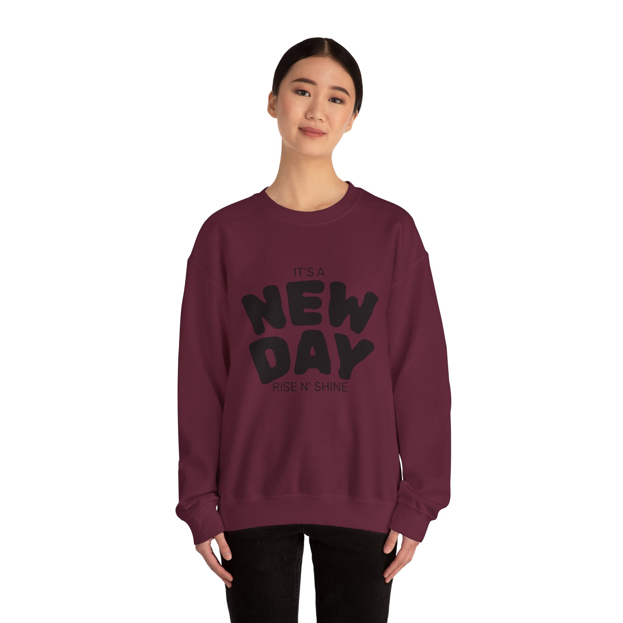 It’s A New Day- Renewed And Restored Crewneck Sweatshirt