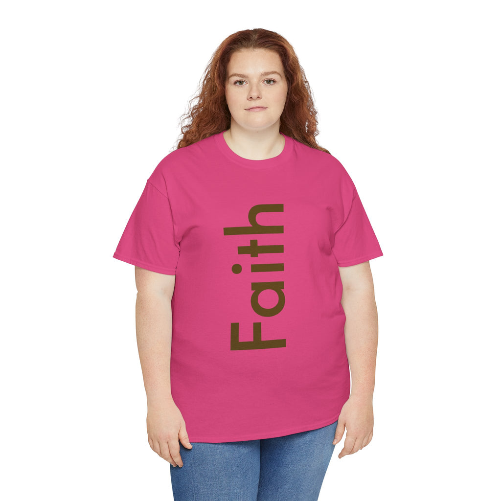 Faith Unisex Heavy Cotton Tee