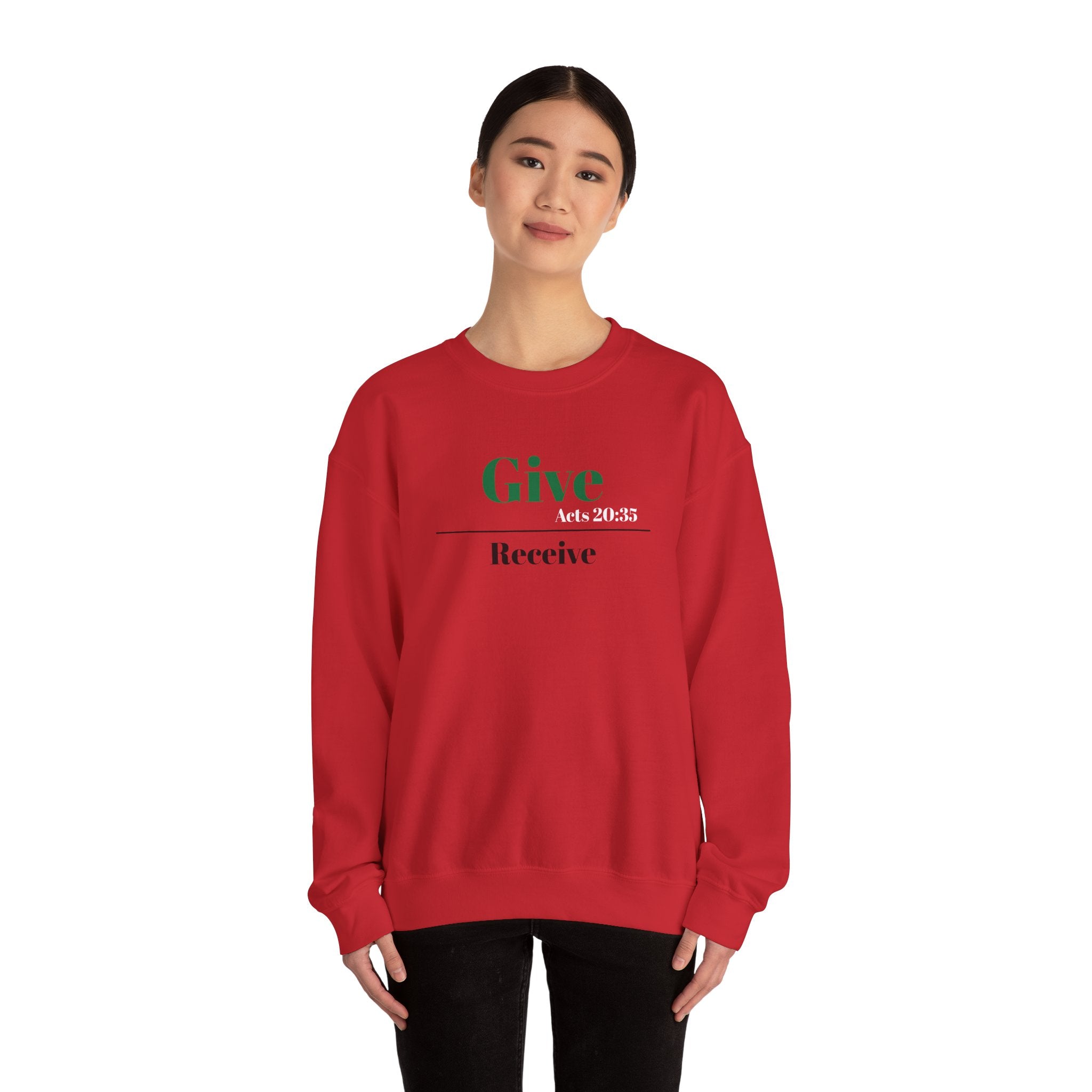 Better To Give Than Receive Unisex Sweatshirt