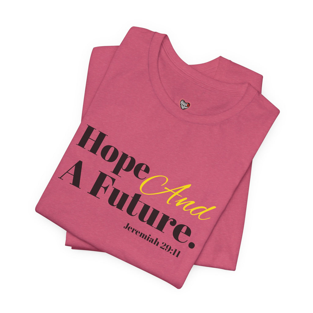 God's Promise - Hope And A Future Unisex Tee