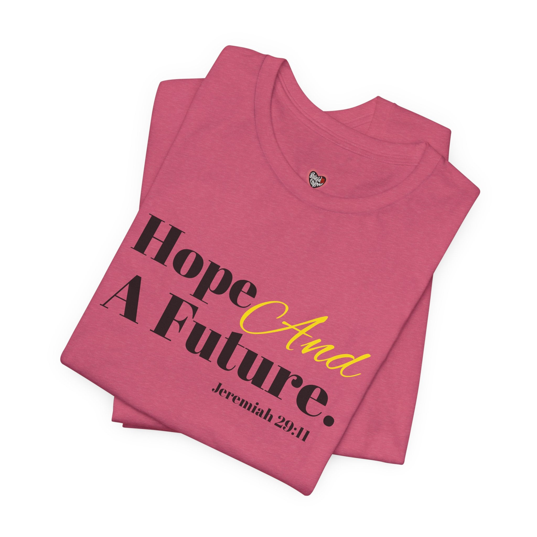 God's Promise - Hope And A Future Unisex Tee