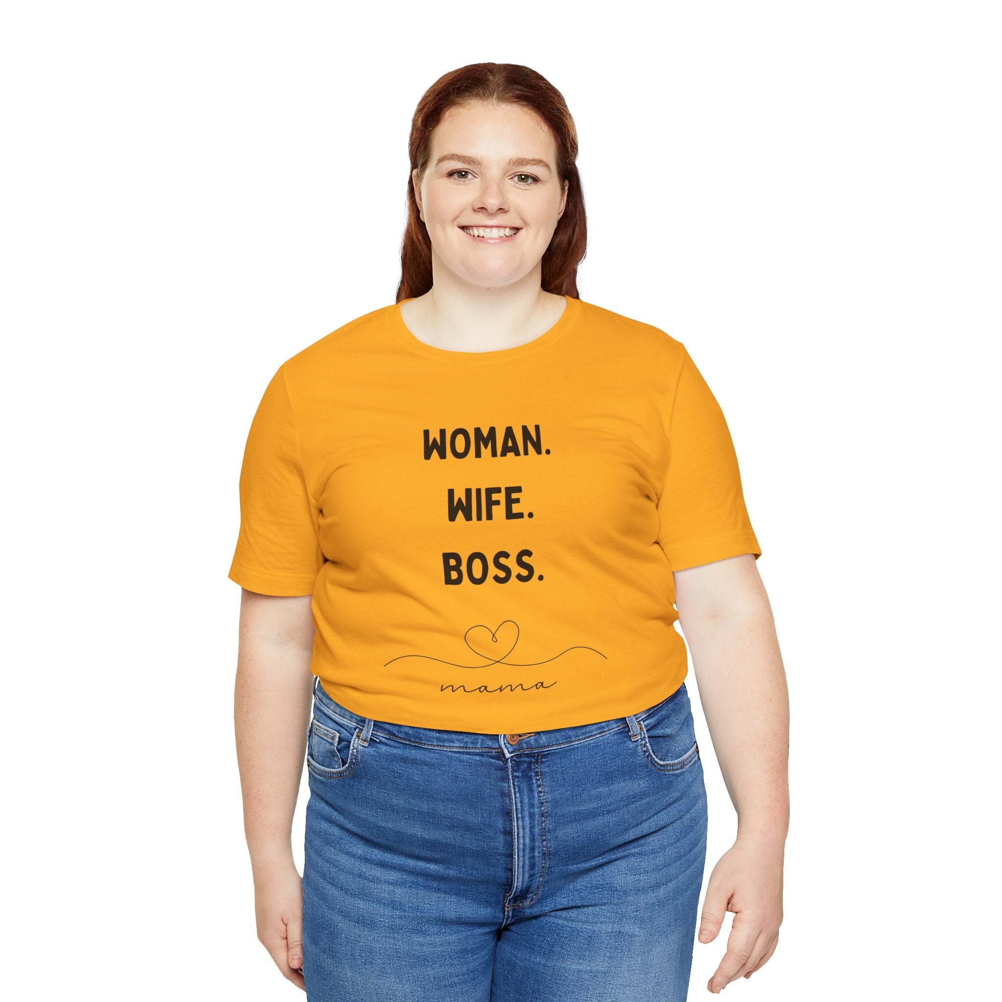 God-Fearing  Woman. Wife. Boss. Mama. Empowered Tee