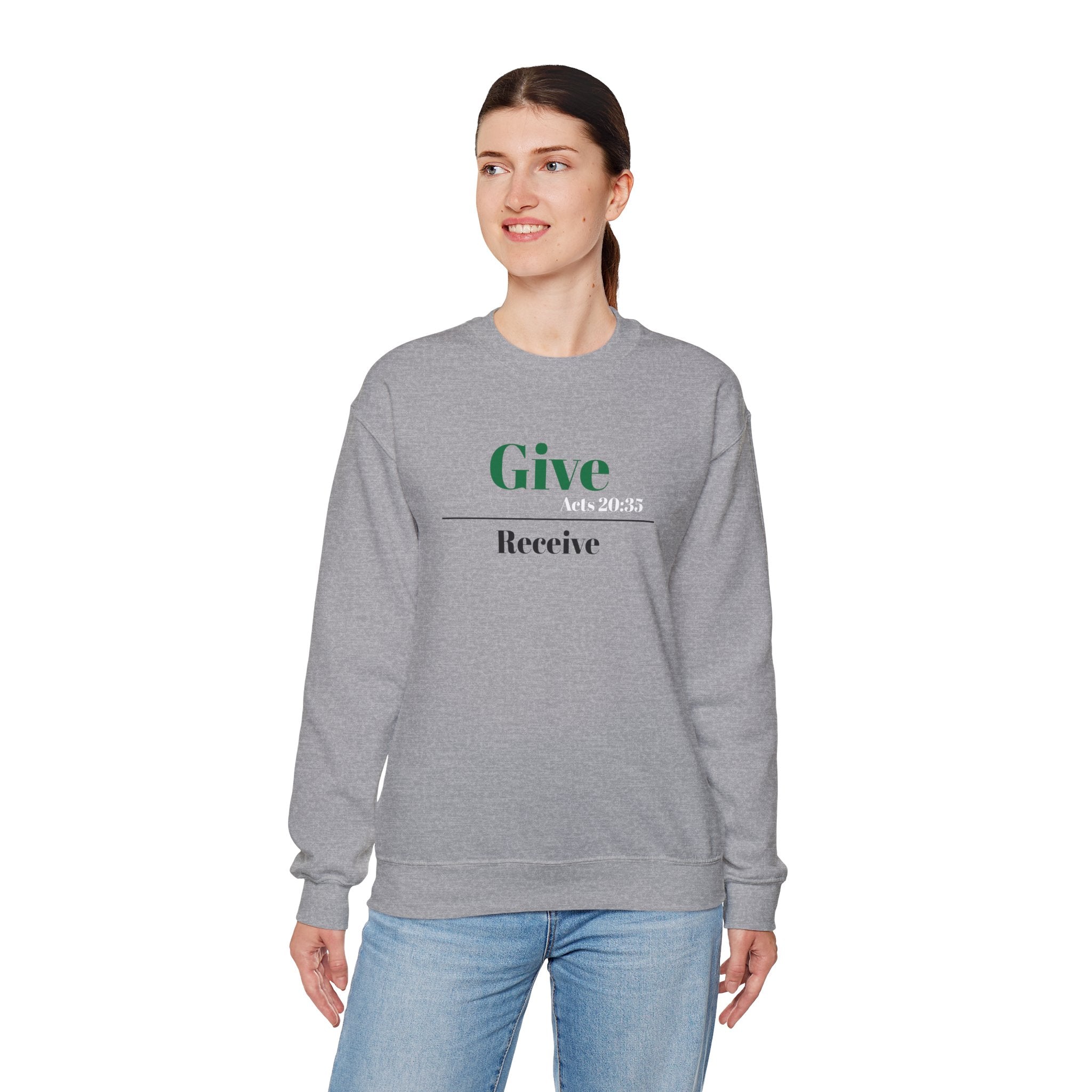 Better To Give Than Receive Unisex Sweatshirt