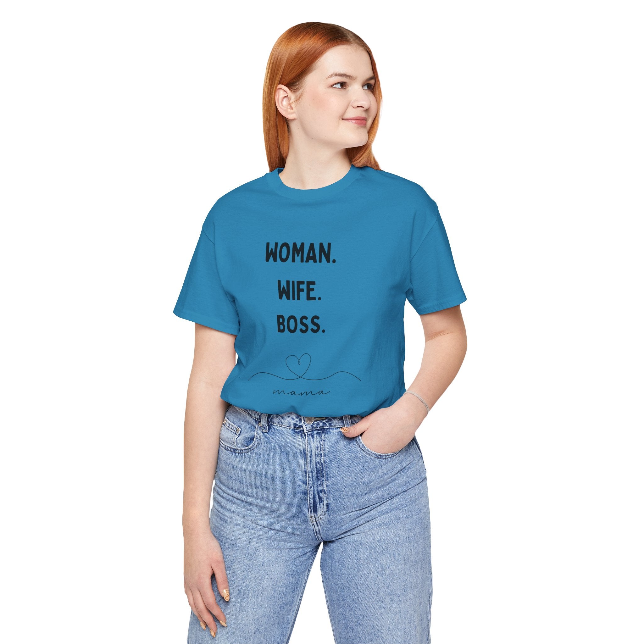 God-Fearing  Woman. Wife. Boss. Mama. Empowered Tee