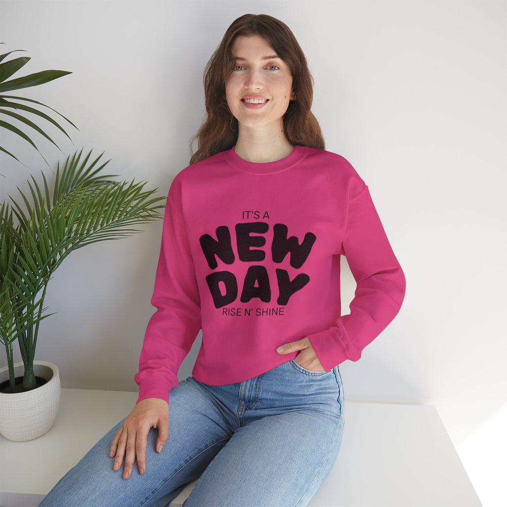 It’s A New Day- Renewed And Restored Crewneck Sweatshirt