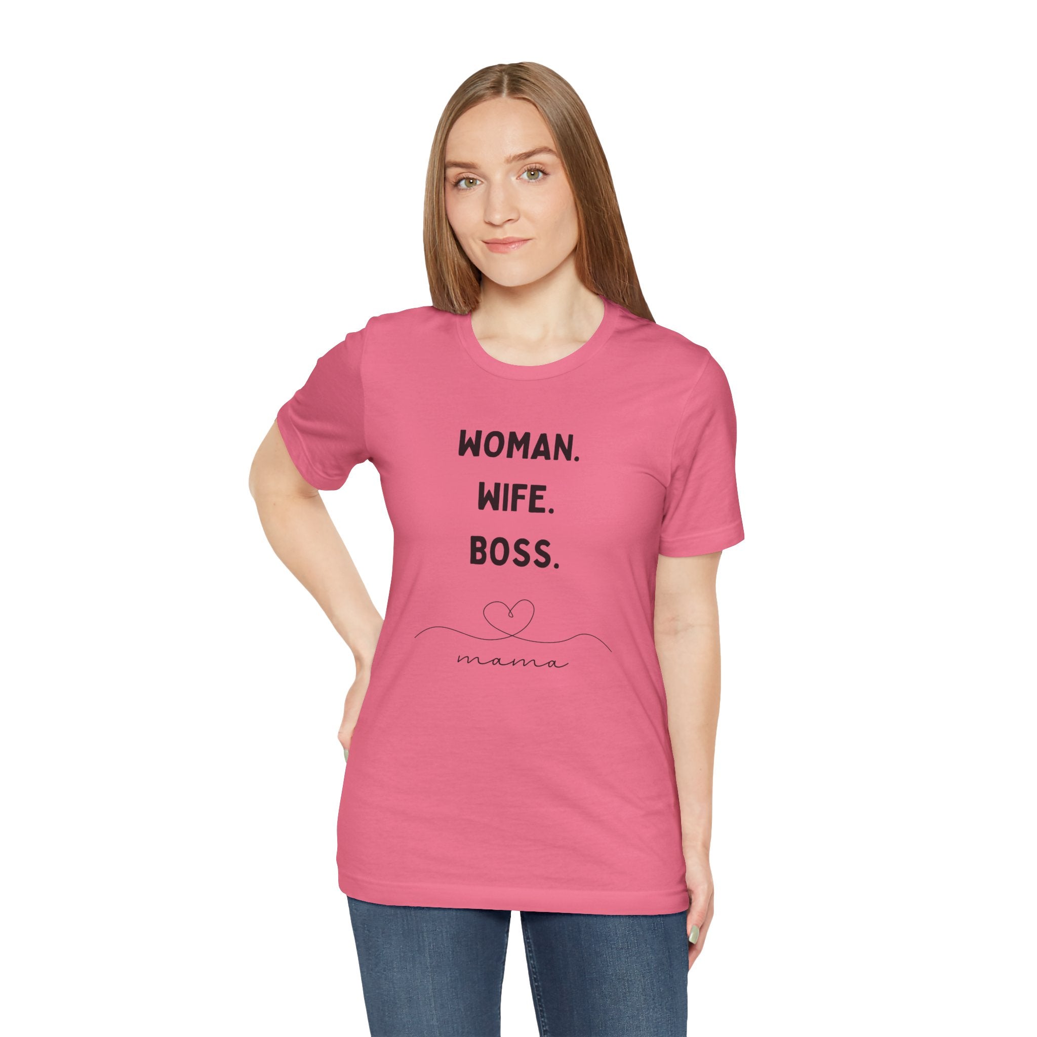 God-Fearing  Woman. Wife. Boss. Mama. Empowered Tee