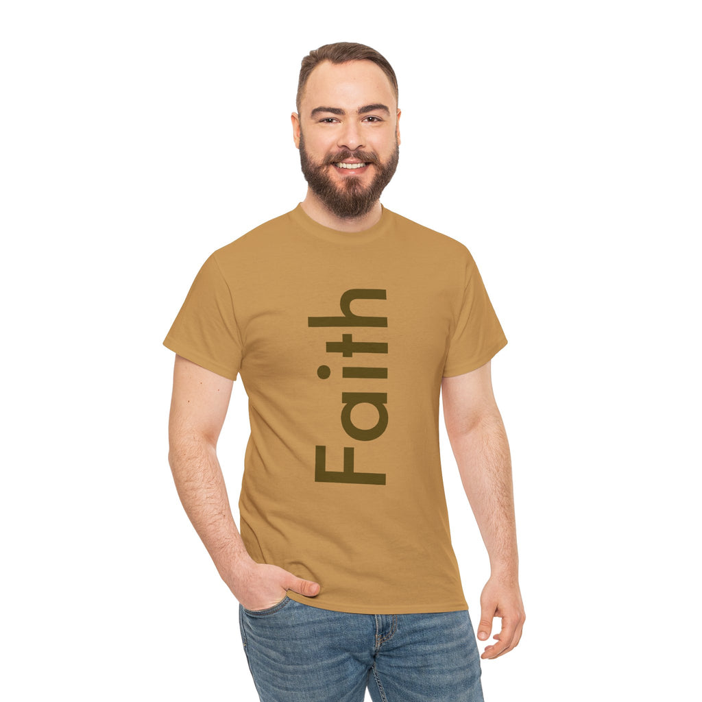 Faith Unisex Heavy Cotton Tee
