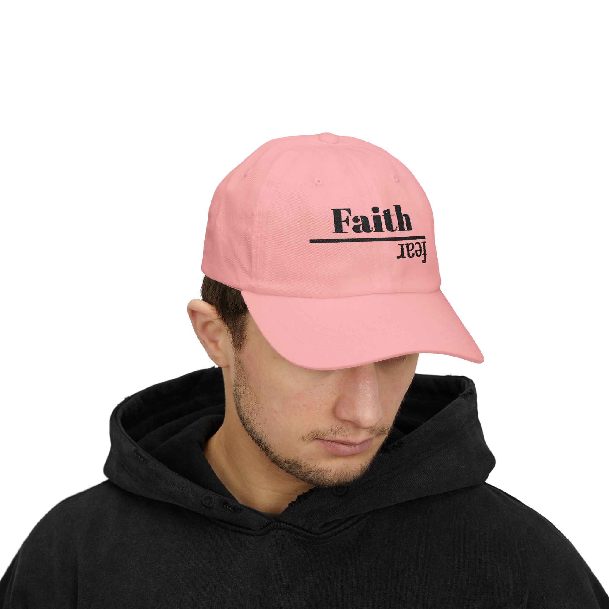 Faith Is Bigger Than Fear Dad Cap