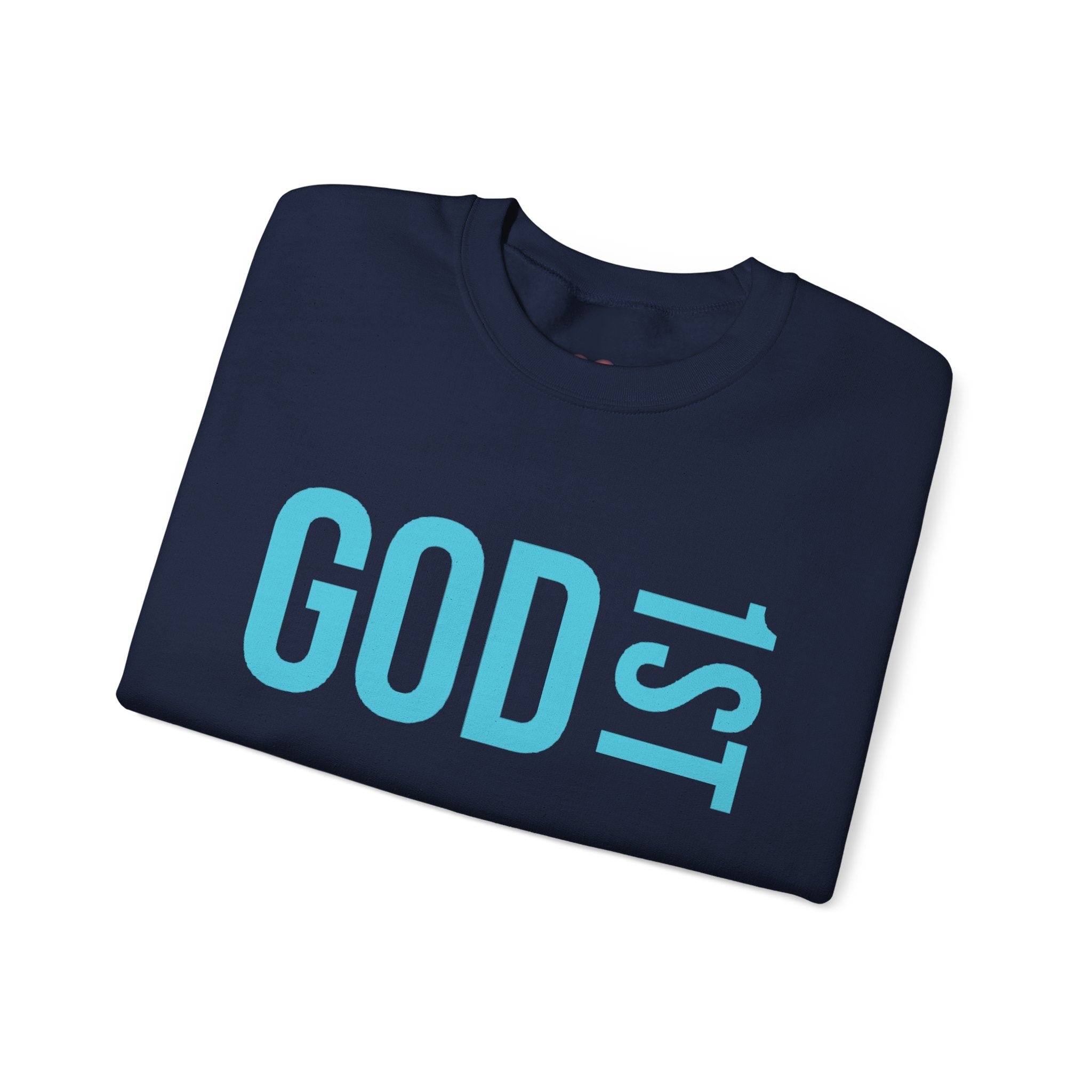 God 1st -Then Me Unisex Crewneck Sweatshirt