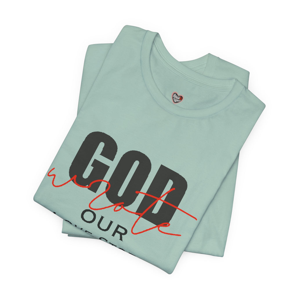 God Wrote Our Love Story Couple's T-Shirt