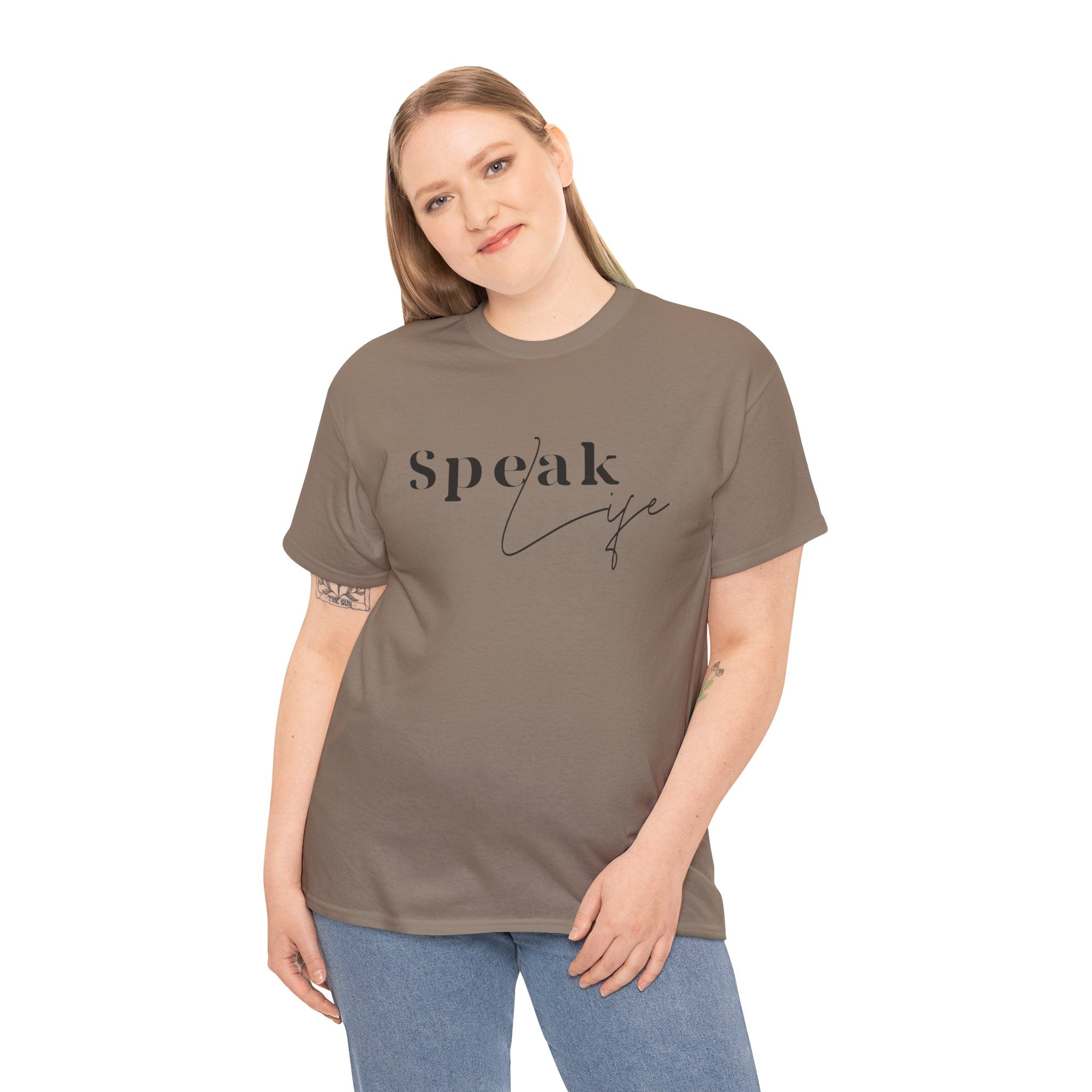 Speak Life Over Yourself Unisex Tee
