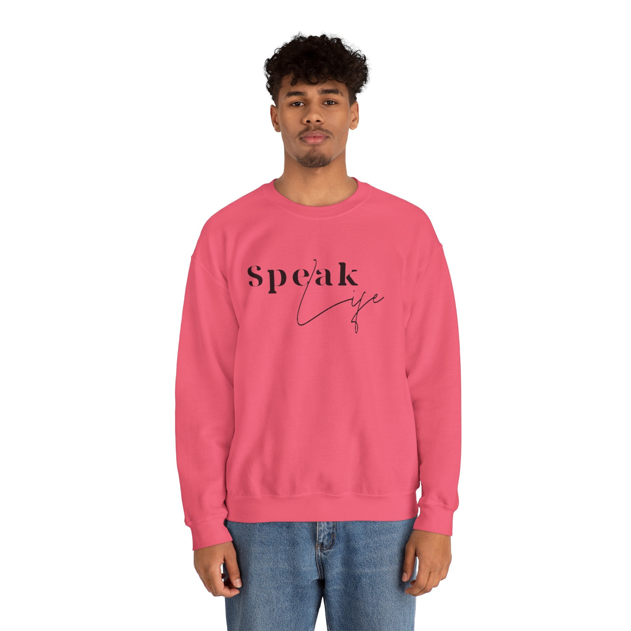 Speak Life Over Yourself Unisex Sweatshirt
