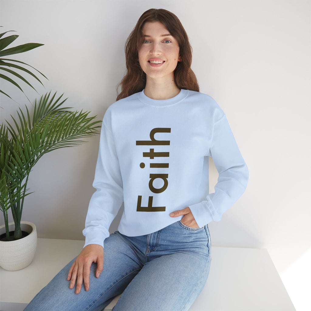 Have Faith And Don't Worry Unisex Crewneck Sweatshirt
