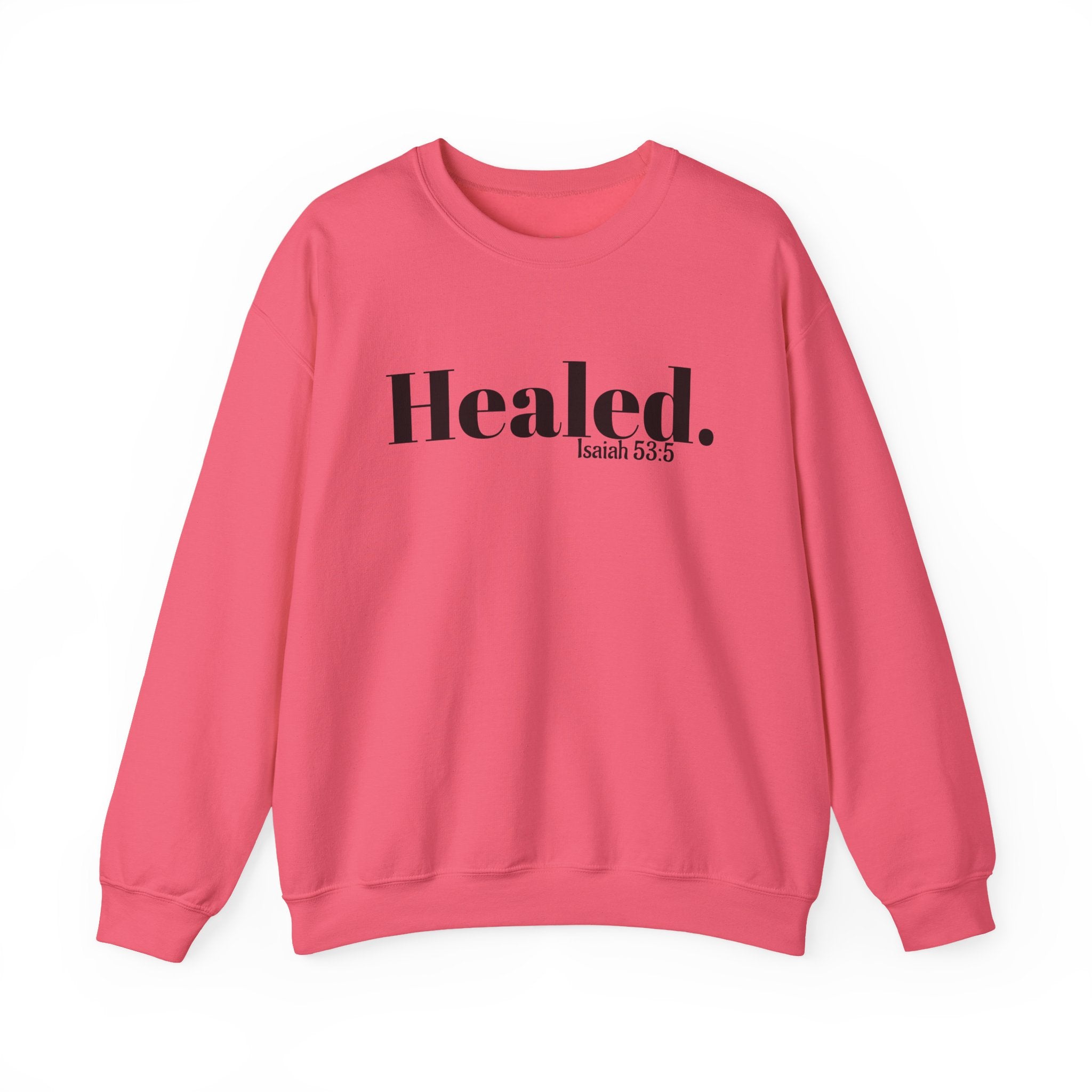 Healed. And Renewed Unisex Crewneck Sweatshirt