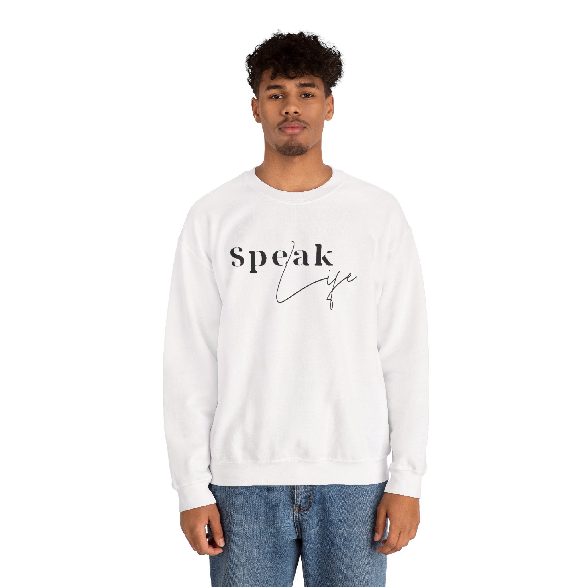 Speak Life Over Yourself Unisex Sweatshirt