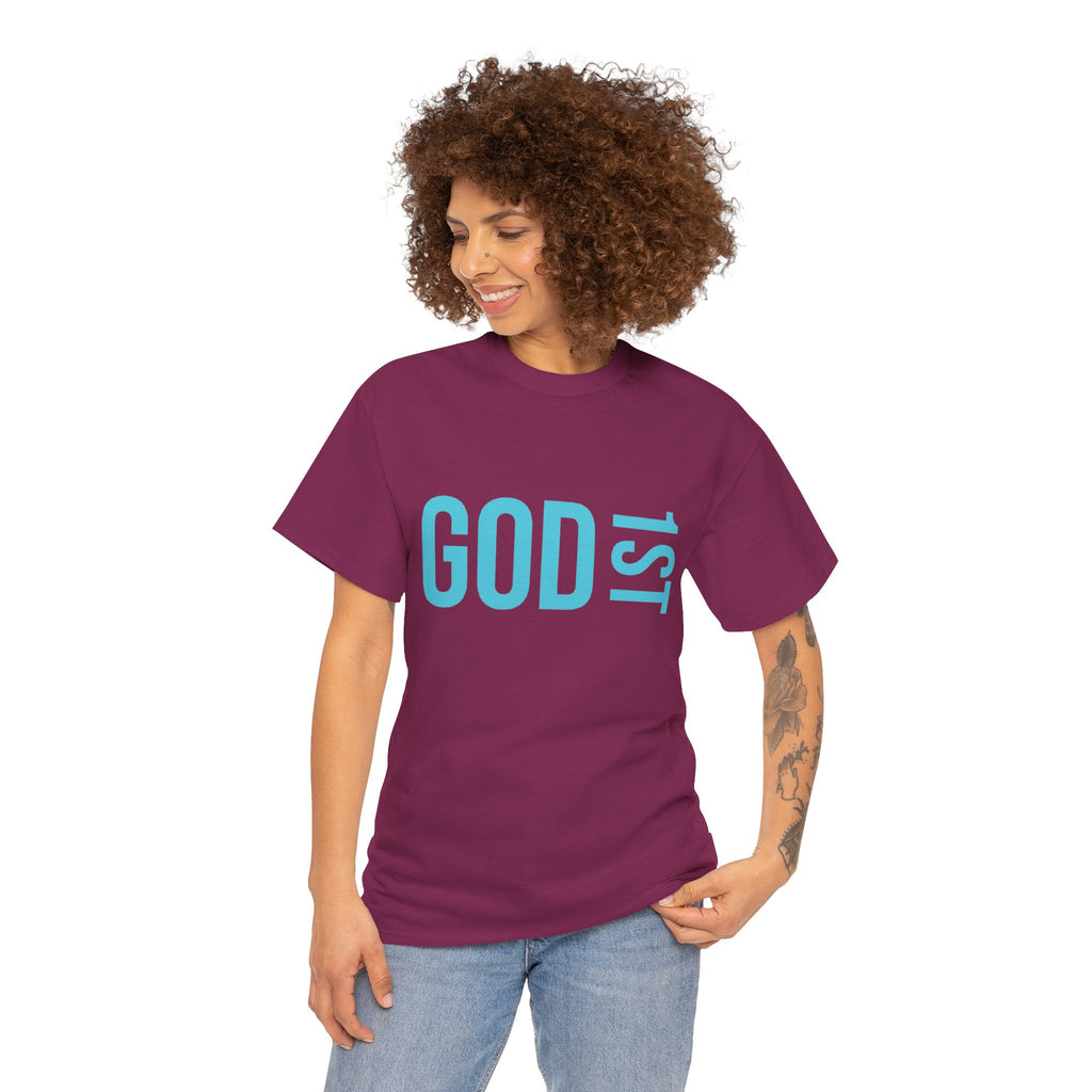 God 1st- Then Me Unisex Heavy Cotton Tee