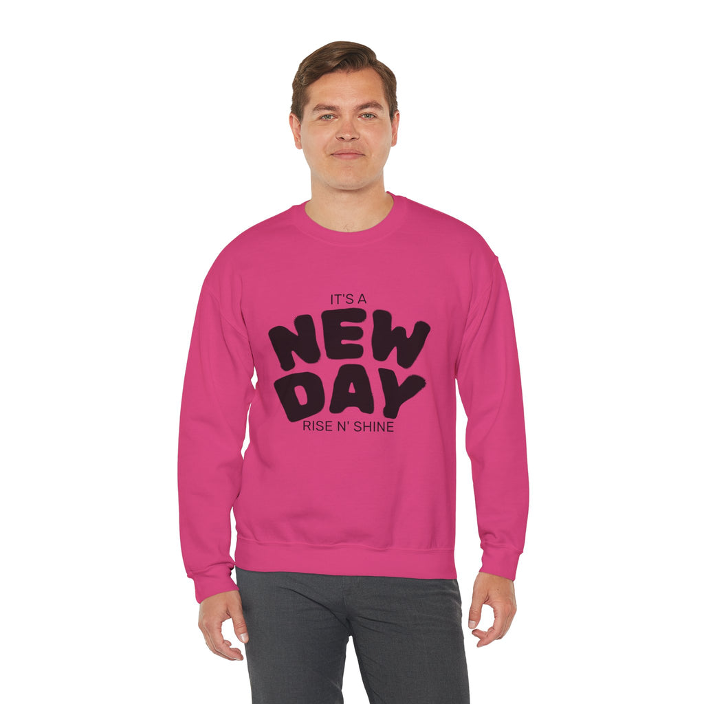 It’s A New Day- Renewed And Restored Crewneck Sweatshirt