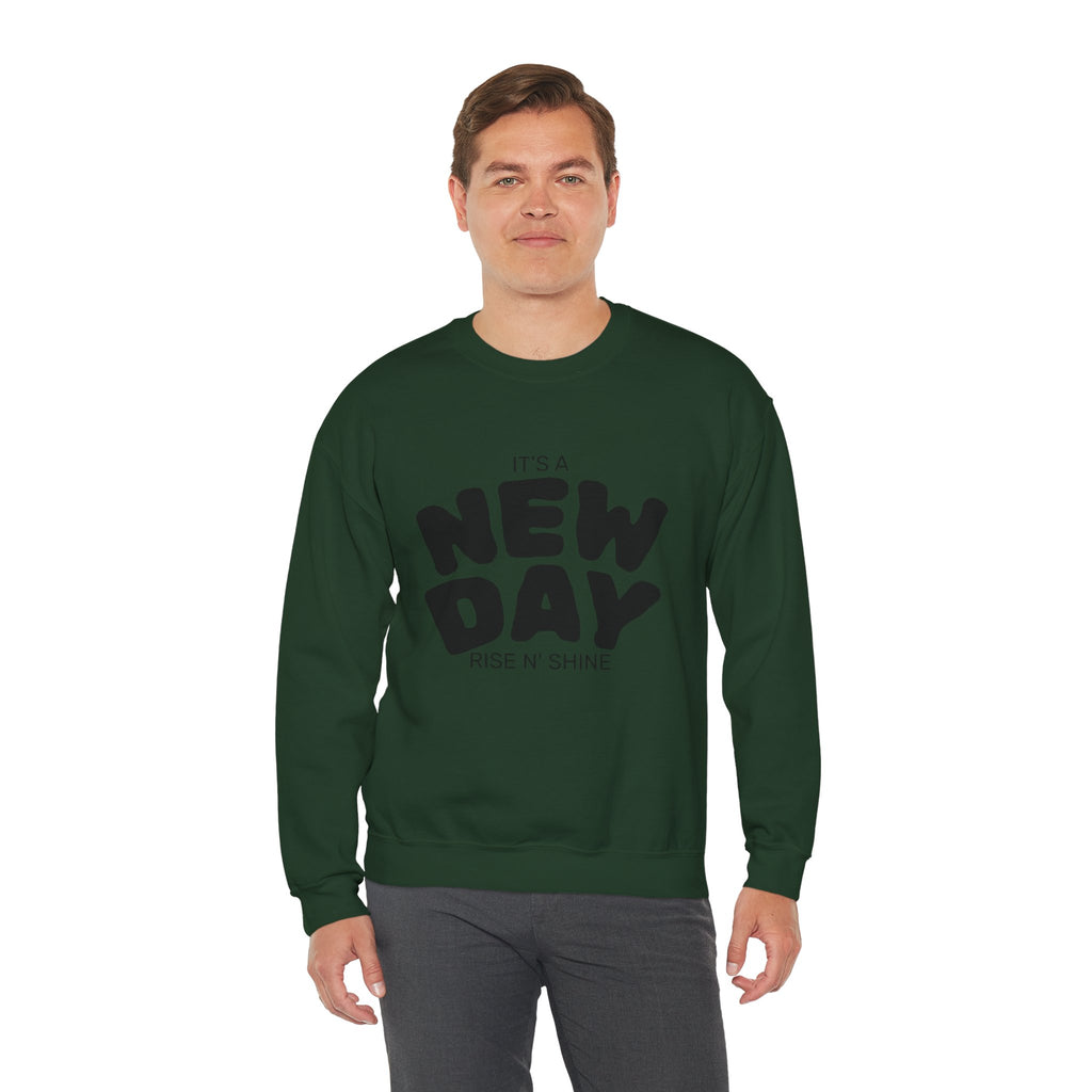 It’s A New Day- Renewed And Restored Crewneck Sweatshirt