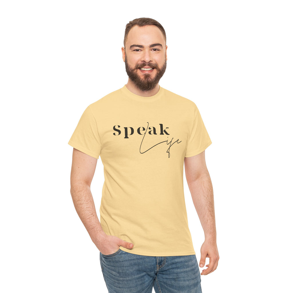 Speak Life Over Yourself Unisex Tee